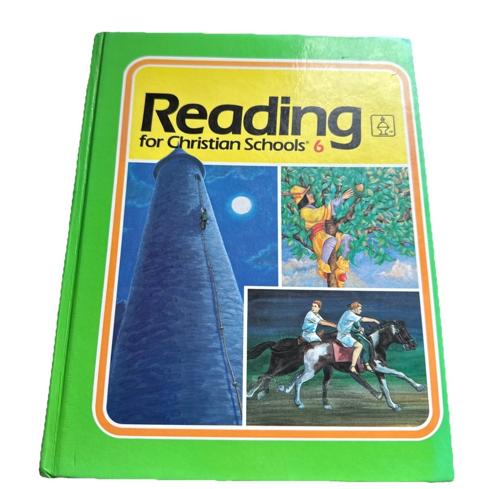 BJU Reading for Christian Schools Grade 6 Hard cover homeschool book